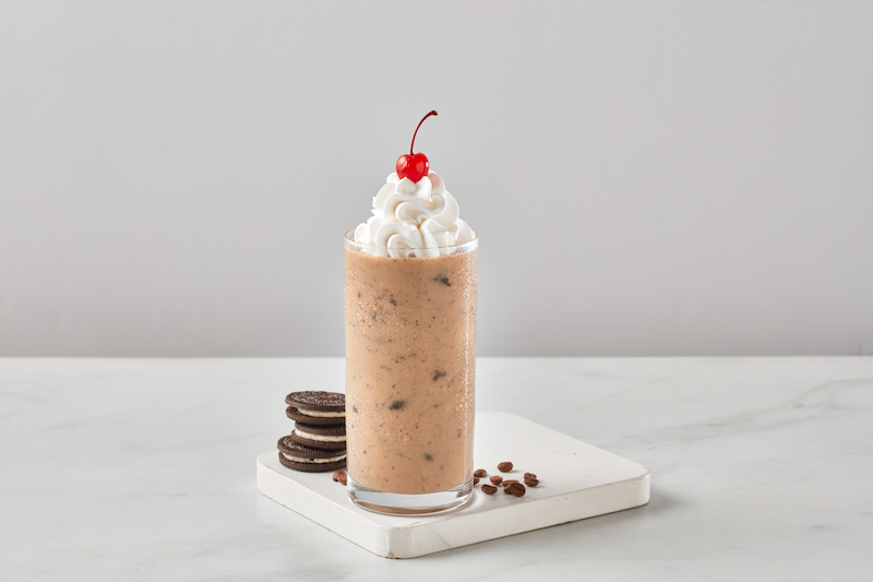 Freddy's Latte Shake made with OREO®