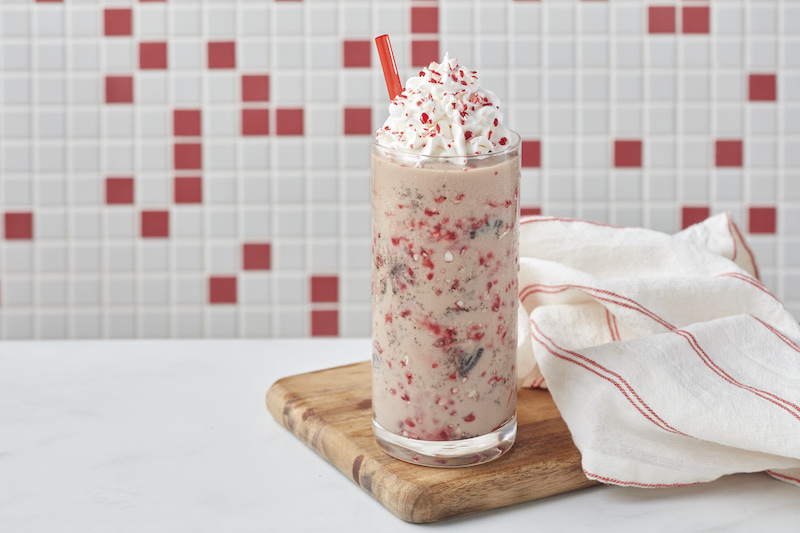 OREO® peppermint shake