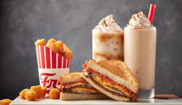 Freddy's Grilled Cheese Steakburger, Tots, and Fall Treats